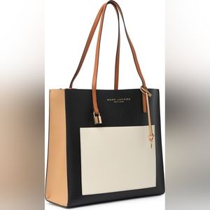Marc Jacobs Grind Colorblock Leather Tote